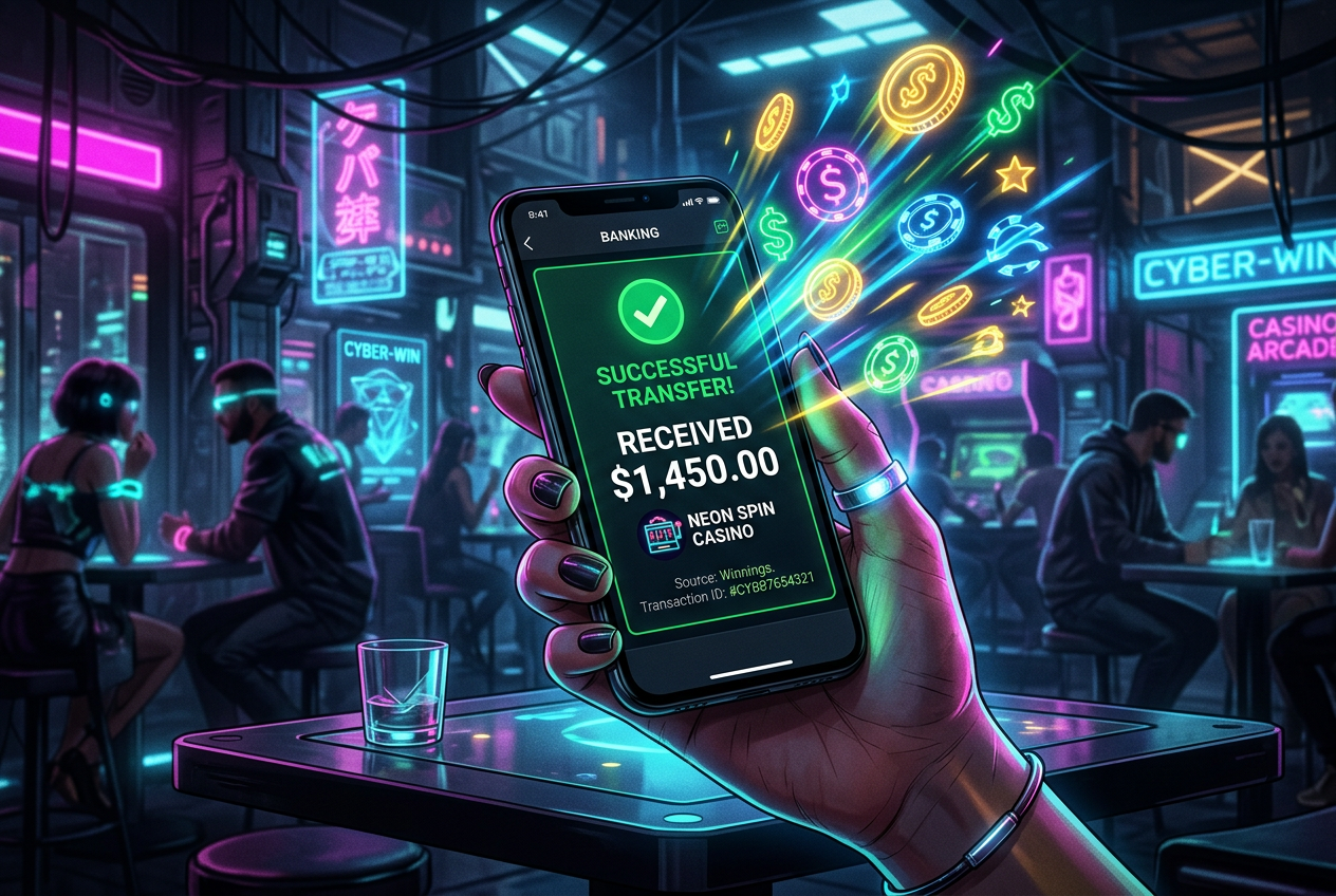 Szybkie wypłaty w kasynie online na smartfonie