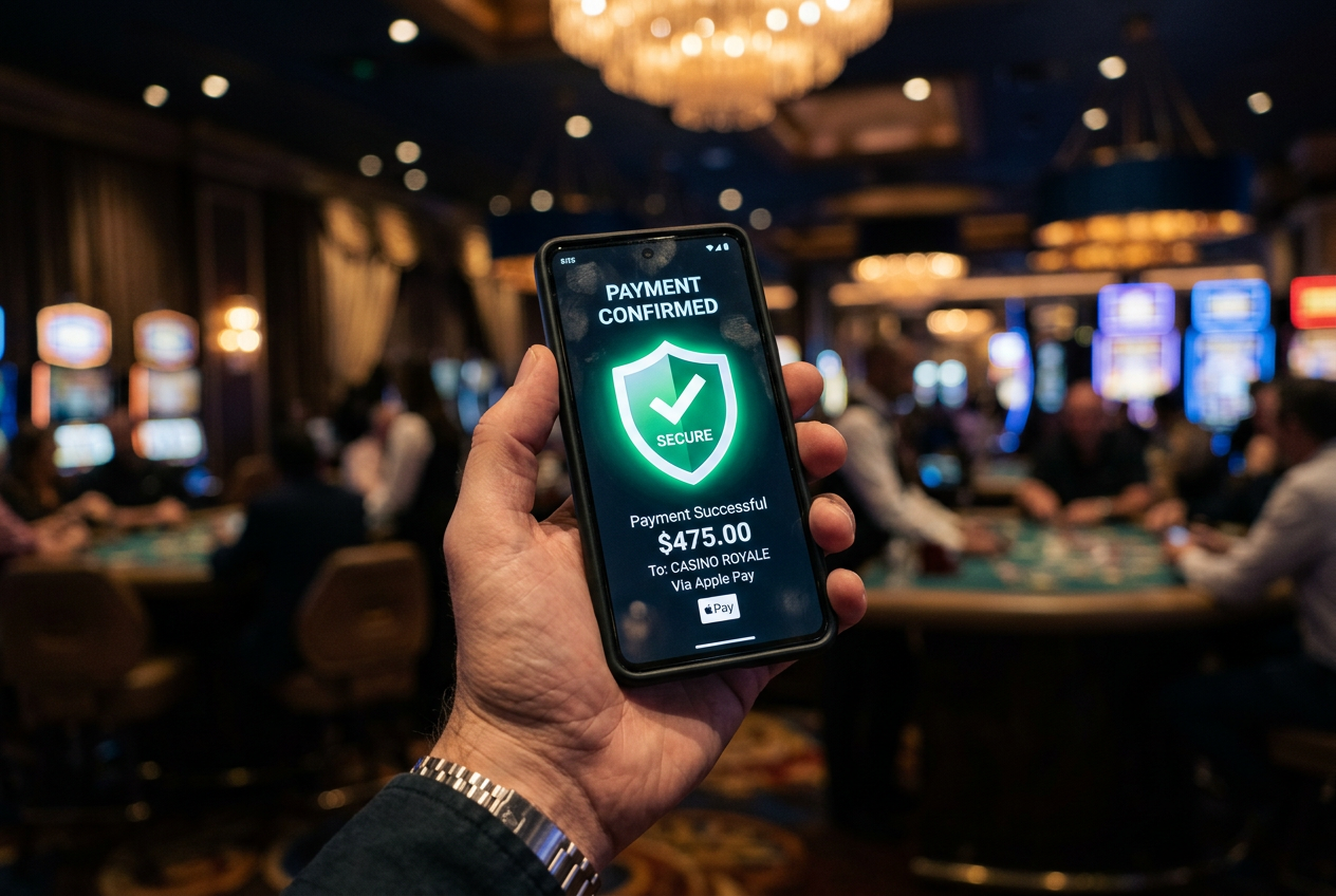 Bezpieczna płatność mobilna telefonem w kasynie online